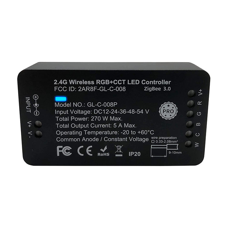 GIDEALED La striscia LED ZigBee 3.0 USB RGBWW funziona con Hub Bridge, Alexa Echo Plus, Hub per app intelligenti/controllo vocale RGB Bianco freddo Bianco caldo GIDEALED La striscia LED ZigBee 3.0 USB RGBWW funziona con Hub Bridge, Alexa Echo Plus, Hub per app intelligenti/controllo vocale RGB Bianco freddo Bianco caldo