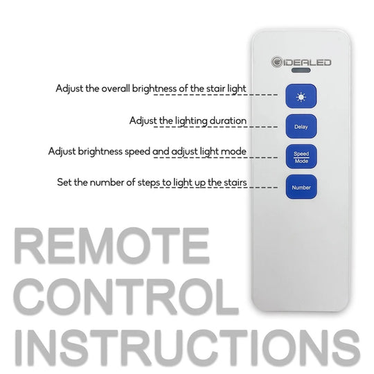16-way LED Stair Step Controller PIR Motion Sensor Light Dimming Indoor Motion Night light 12V/24V Flexible Home Ambient Light