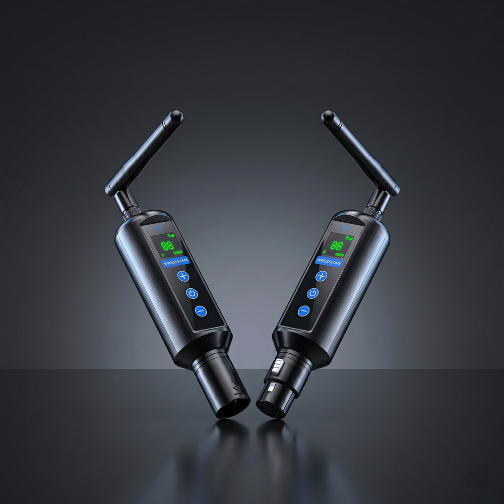 1T1R Dmx512 Professional 2.4g Wireless a Transmitter and a Receiver 20 Independent ID Groups