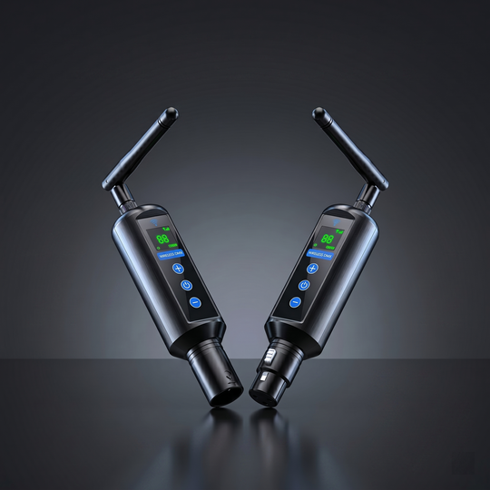 1T3R Dmx512 Professional 2.4g Wireless a Transmitter and 3 Receivers 20 Independent ID Groups with LCD touch screen