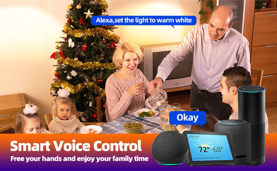 2 Packs 12W ZigBee 5 Inch RGBCW Recessed LED Downlight Works with Alexa, Google Assistant, Hub App and Voice Control,RGB CCT 3000K~6000K Color Changing