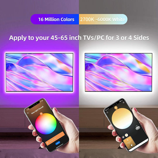 ZigBee Controller USB Power RGBWW LED Strip Light 9.8ft 3M Dimmable Kit, ZigBee Hub Bridge Required for APP/Voice Control Alexa Echo Plus