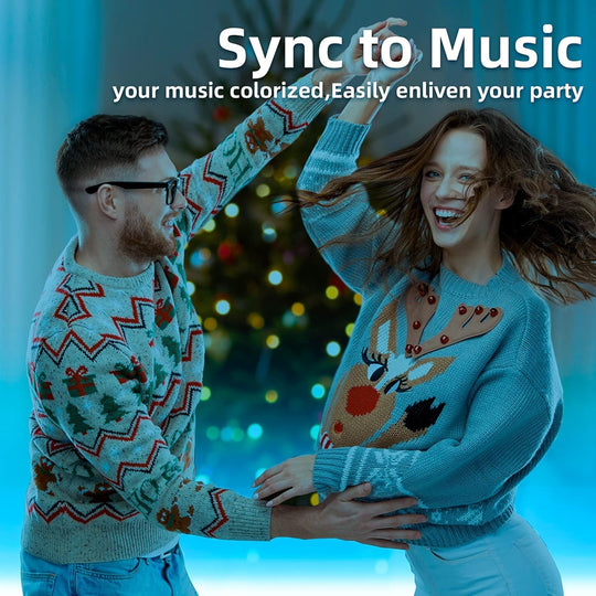 Smart 32.8ft 10M  WiFi RGBW LED Strip Light Kit Compatible with Alexa Google Assitant,Support Voice Control, via RF Remote &APP Control,RGB&Warm White