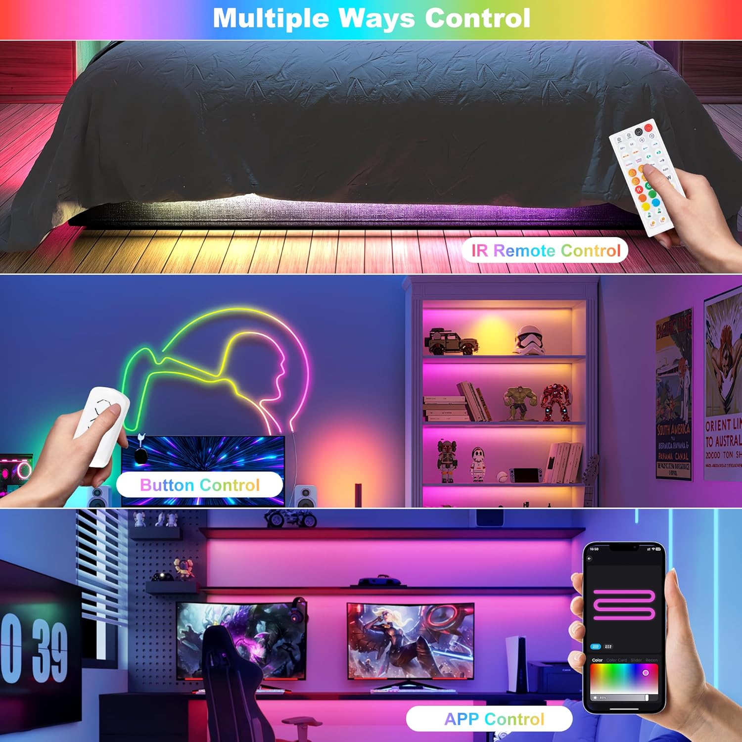 GIDEALED LED Strip Light Kit - Thumbnail 4