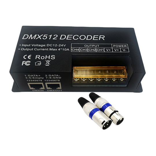 RGBW DMX512 Decoder 4 CH