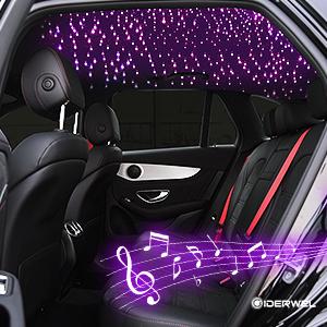 3 Holes RGBW Fiber Light Twinkle Starlight with APP/RF Remote Controlled Music Mode