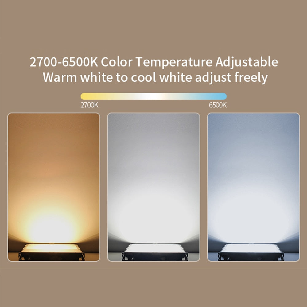 ZigBee RGBCCT Outdoor FloodLight 20/30W Supports App/RF Remote/Alexa Echo Plus