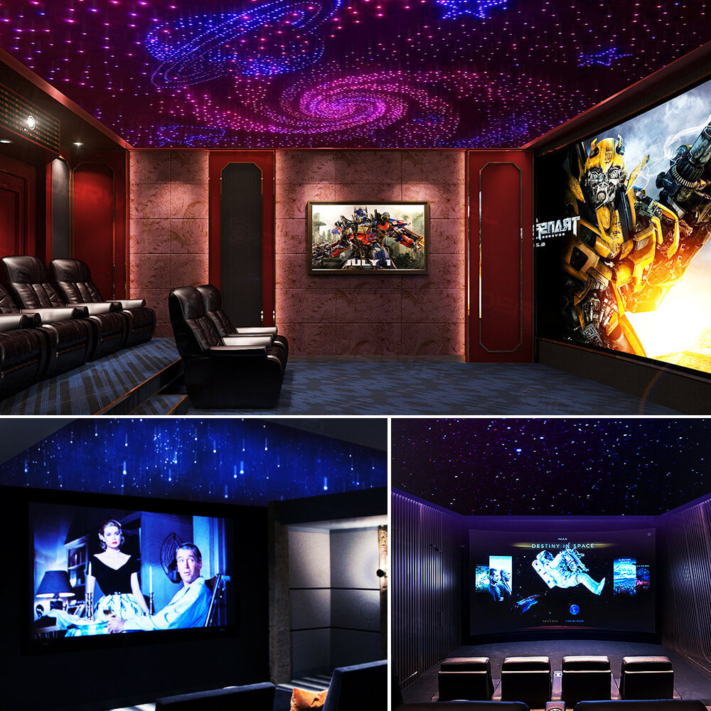 Plastic End Glow 300pcs RGBW LED Fiber Optic Cable Only for Lights Star Sky Ceiling and Any Kind Light Engine Driver