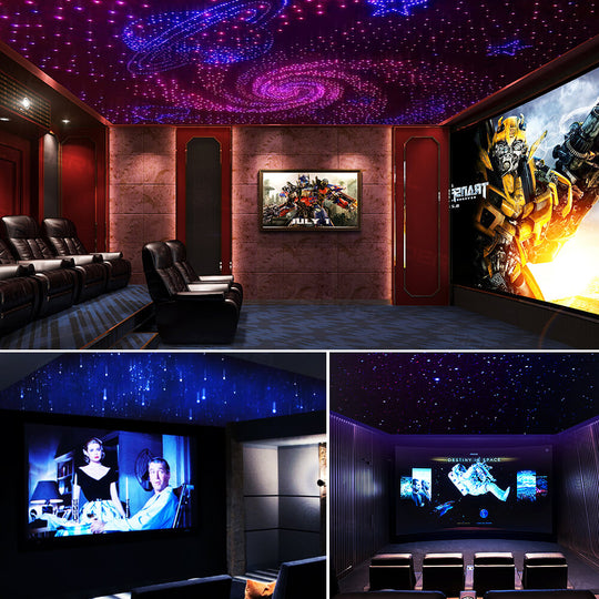 Plastic End Glow 300pcs RGBW LED Fiber Optic Cable Only for Lights Star Sky Ceiling and Any Kind Light Engine Driver