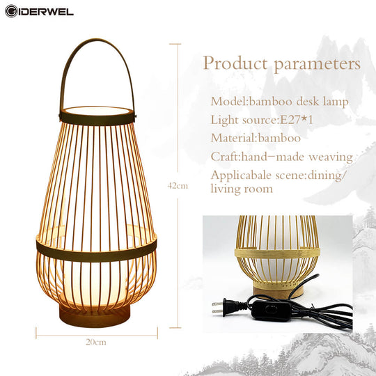Bamboo Table Lamp