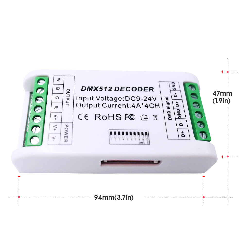 3 CH/4 CH DMX Decoder