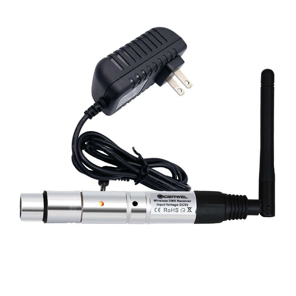 GIDERWEL 2.4G Wireless DMX Receiver & Transmitter