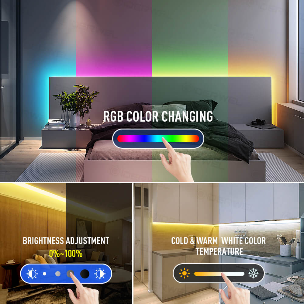 Smart ZigBee USB LED Controller for 5V RGBWW Strip Lights