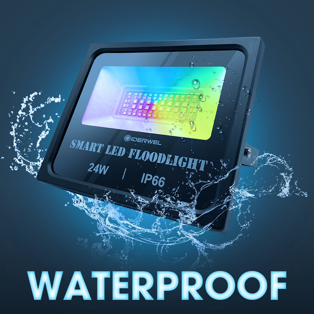 Bluetooth RGBCCT Outdoor LED Floodlight
