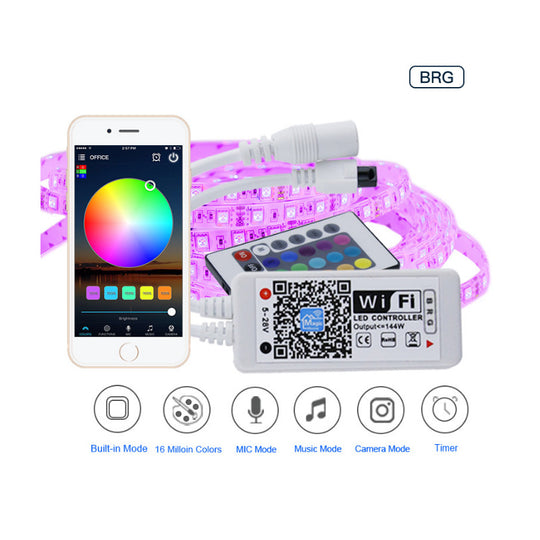 Smart WiFi RGB &RGBW LED Strip Controller