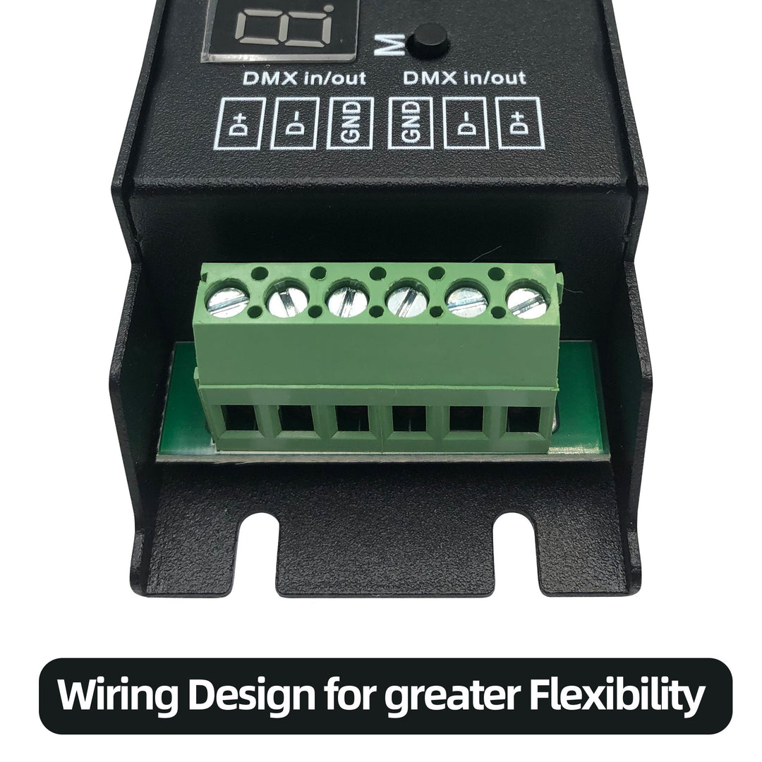 RGBWW 5 CH DMX Decoder with RDM function