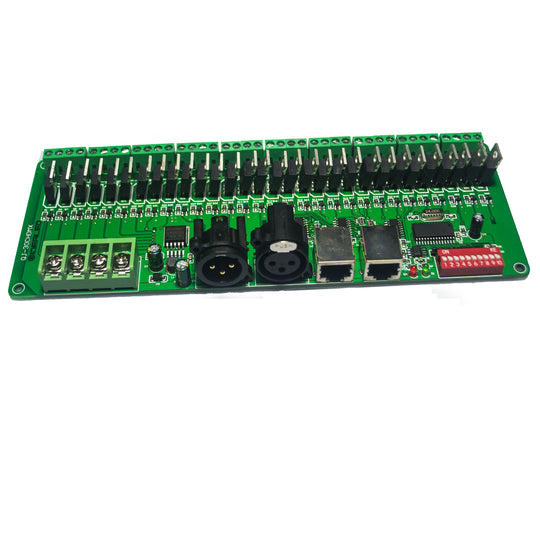 30 Channel DMX Decoder PCBA for RGB LED Strips