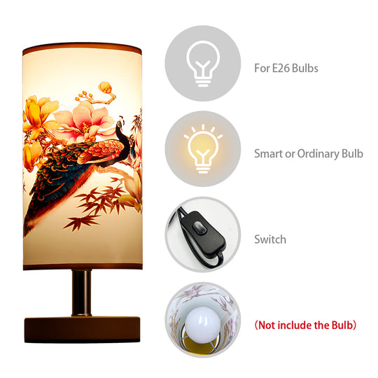 Bedside Table Lamp Vintage Desk Light Night Light