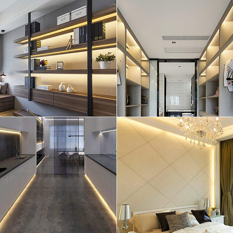 COB LED Stirp Lights Warm/Cold/Natural White Lighting Atmosphere Lamp