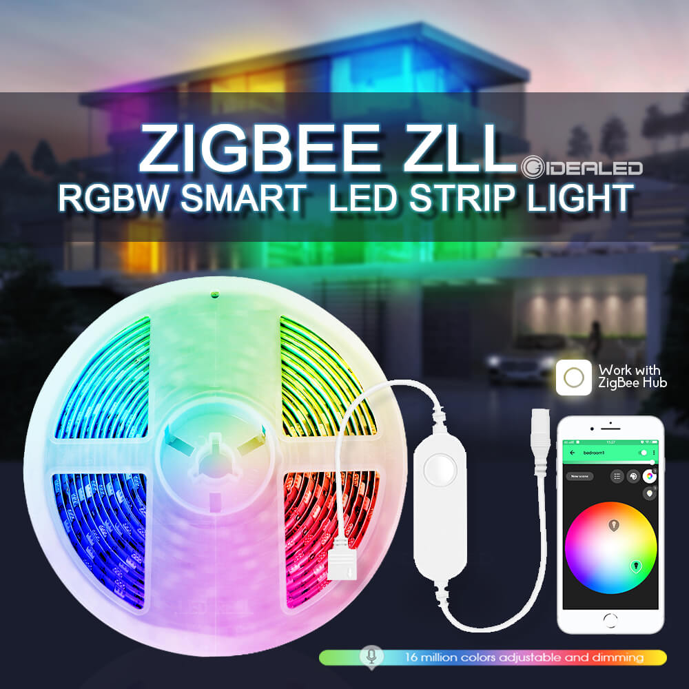 Smart ZigBee RGBW LED Strip 16.4ft Kit