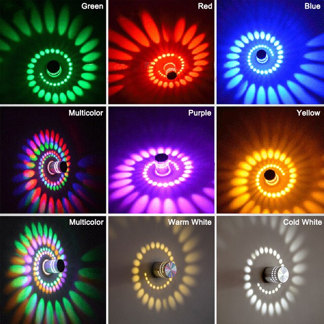 RGB Color Decorative Lights with Remote Controller