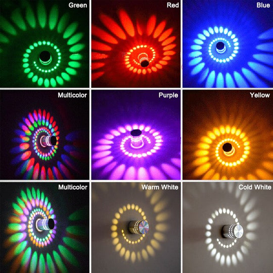 RGB Color Decorative Lights with Remote Controller