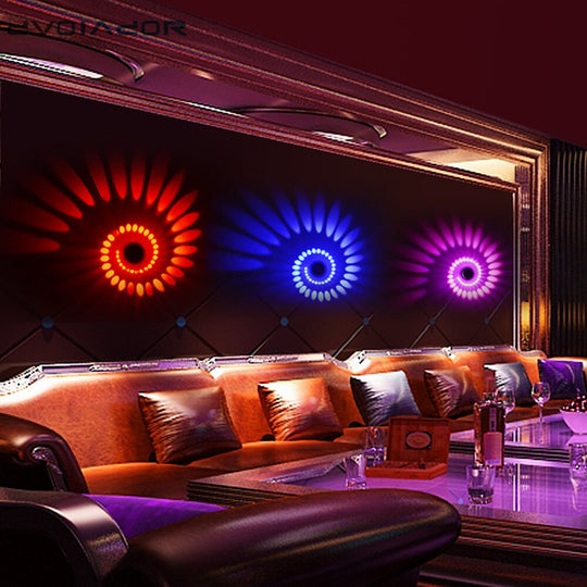 RGB Color Decorative Lights with Remote Controller