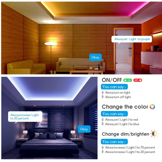 Smart WiFi RGB &RGBW LED Strip Controller
