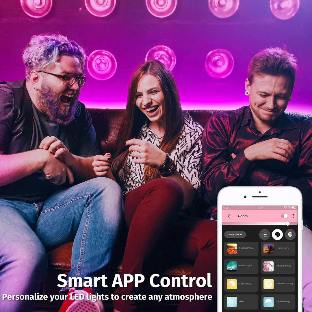 Smart ZigBee 3.0 RGBCCT LED Strip 16.4ft Kit, 5m RGBWW Lightstrip plus