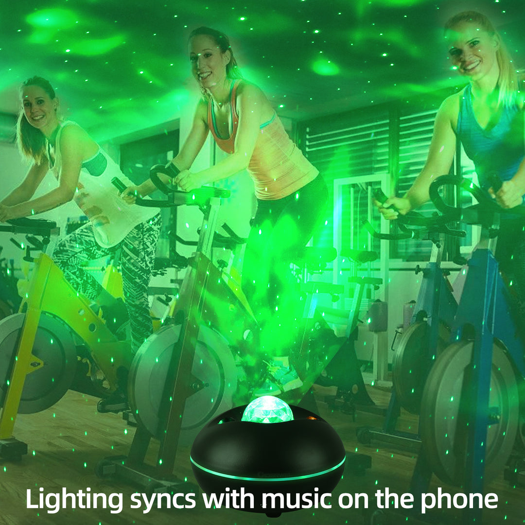 GIDERWEL Star Projector LED Lights Galaxy Projector with Bluetooth Music Speaker